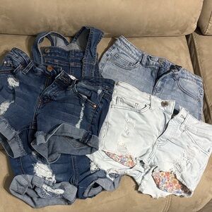 Stylish Denim Shorts and Overalls Collection